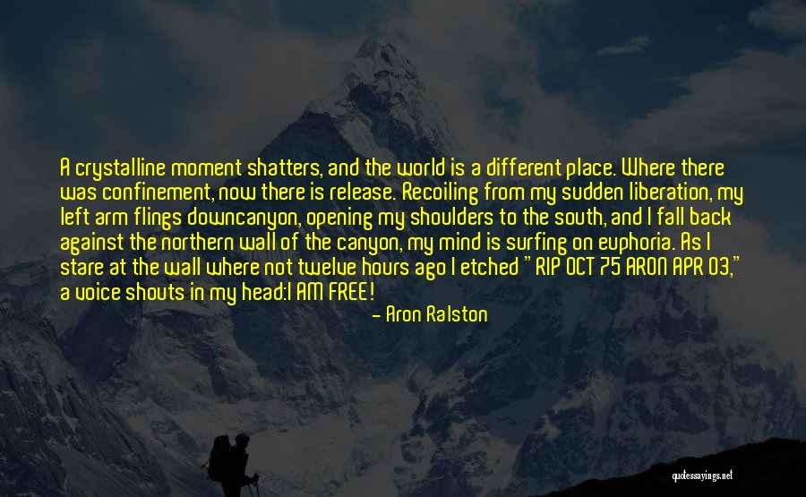 2 Oct Quotes By Aron Ralston