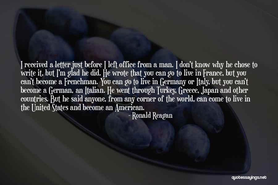 2 Or 3 Letter Quotes By Ronald Reagan