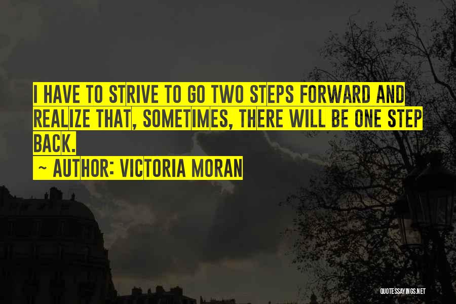 2 Steps Back Quotes By Victoria Moran