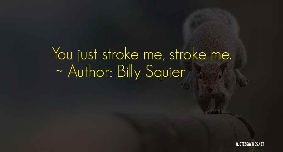 2 Strokes Quotes By Billy Squier