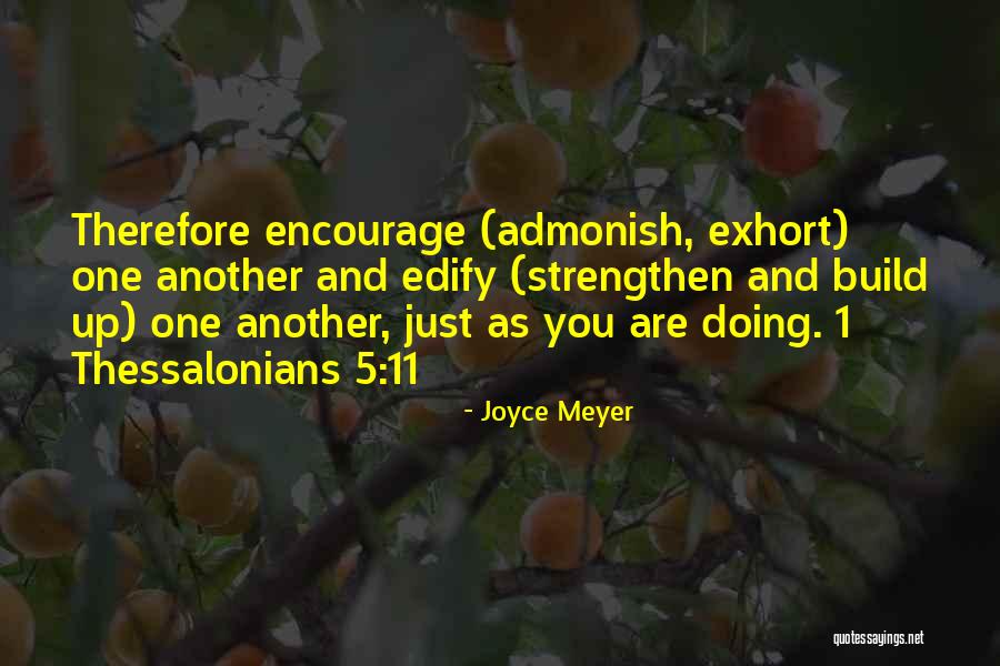 2 Thessalonians Quotes By Joyce Meyer 2 Thessalonians Quotes By Joyce Meyer
