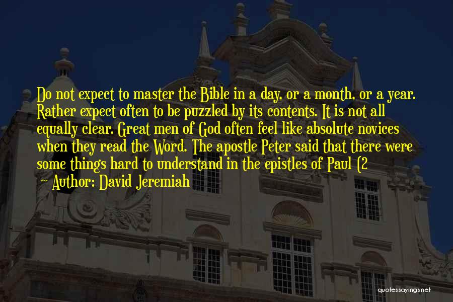 2 Things Quotes By David Jeremiah