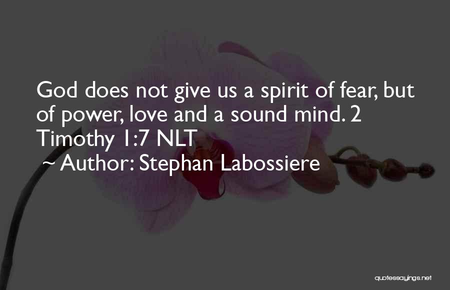 2 Timothy Quotes By Stephan Labossiere