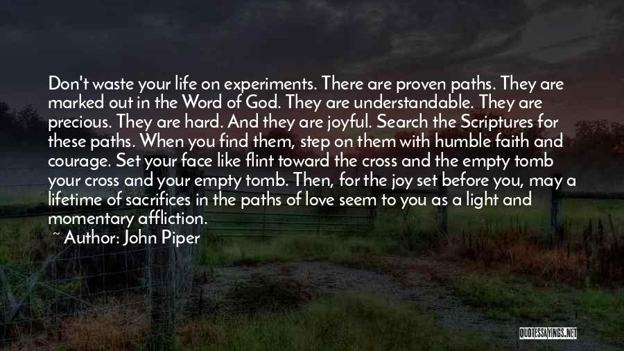 2 To 3 Word Love Quotes By John Piper