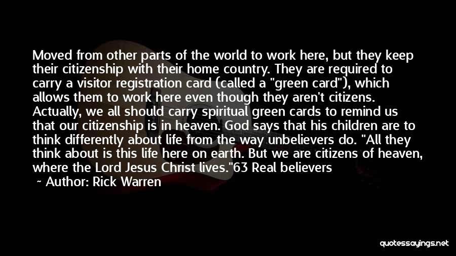 2 Years In Heaven Quotes By Rick Warren