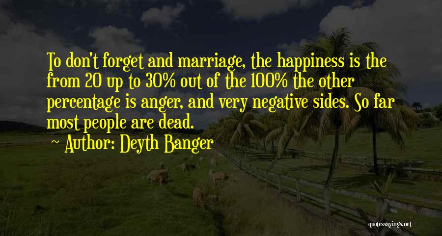 20 Best Happiness Quotes By Deyth Banger