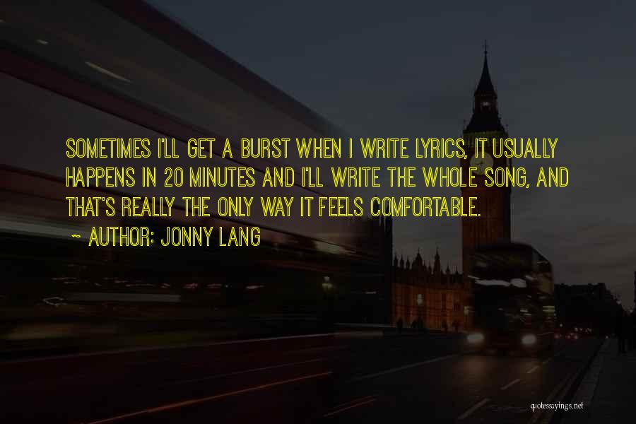 20 Minutes Quotes By Jonny Lang