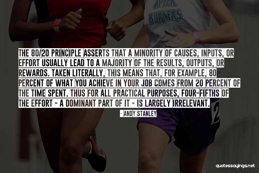 20 Percent Quotes By Andy Stanley