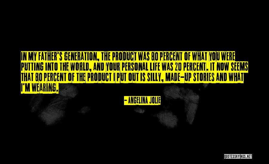 20 Percent Quotes By Angelina Jolie