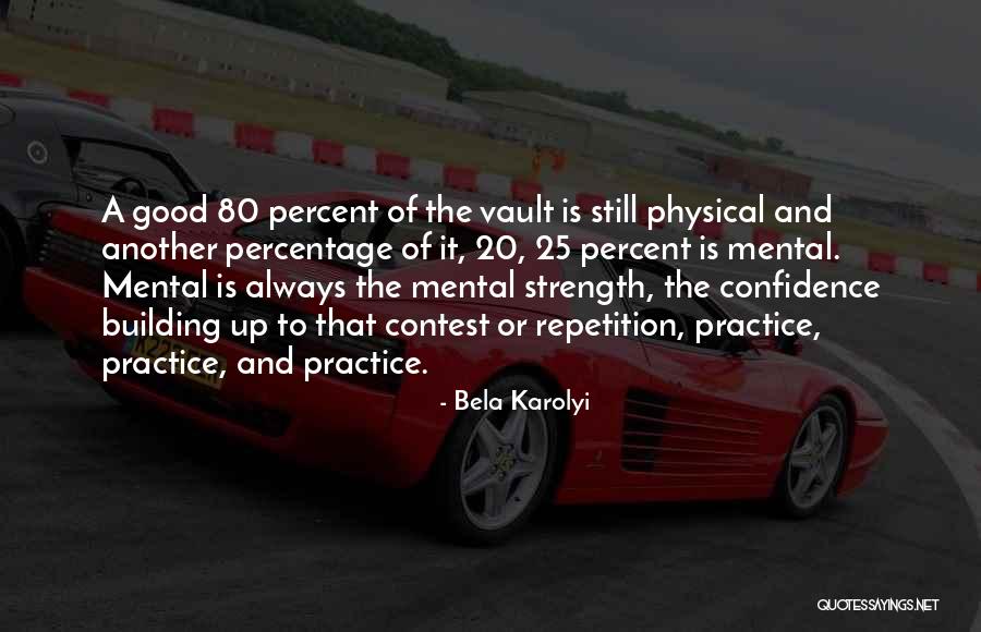 20 Percent Quotes By Bela Karolyi