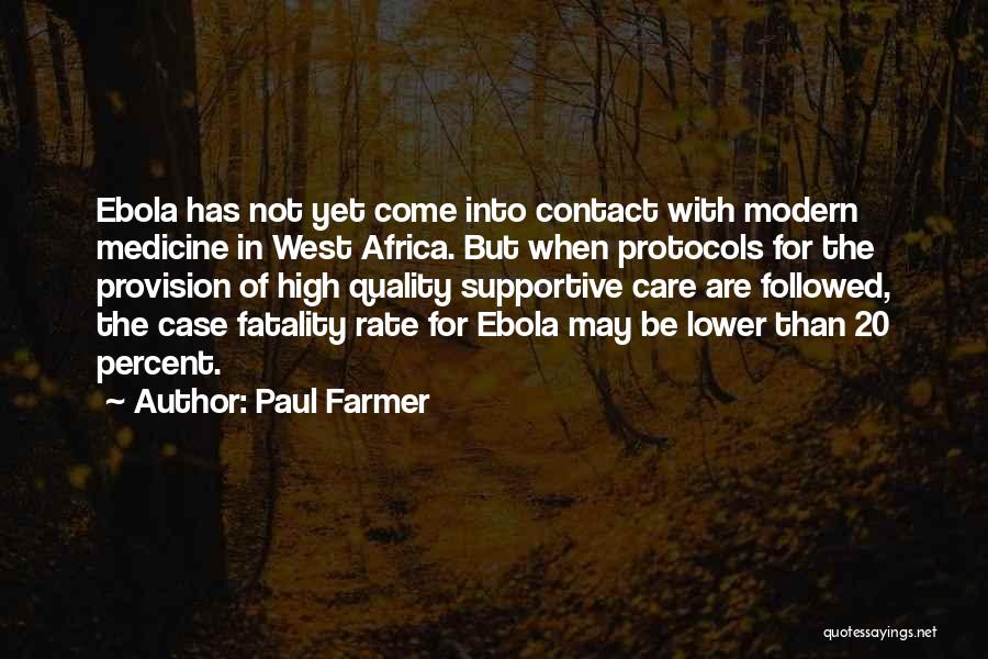 20 Percent Quotes By Paul Farmer