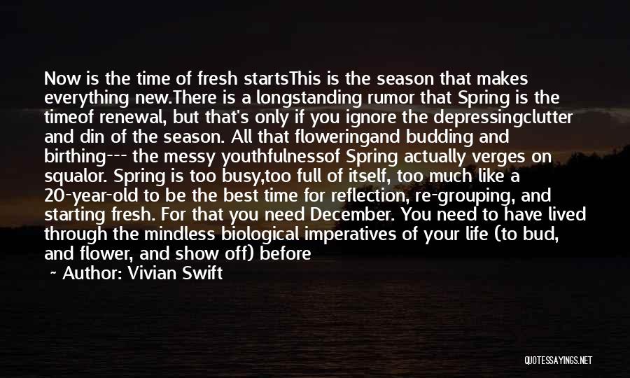 20 Year Old Quotes By Vivian Swift