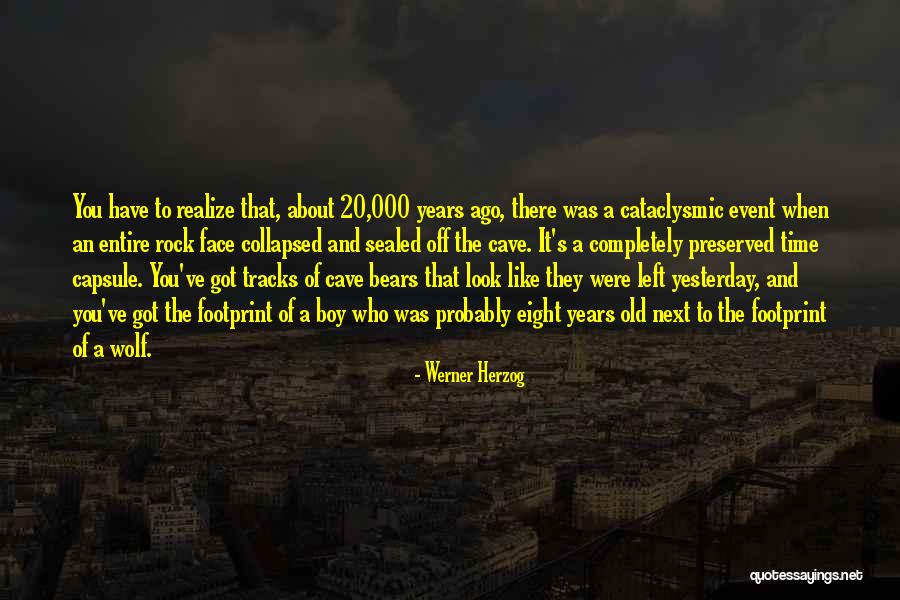20 Years Ago Quotes By Werner Herzog 20 Years Ago Quotes By Werner Herzog