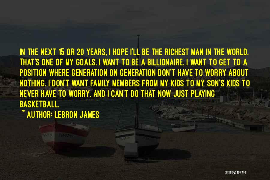 20 Years From Now Quotes By LeBron James