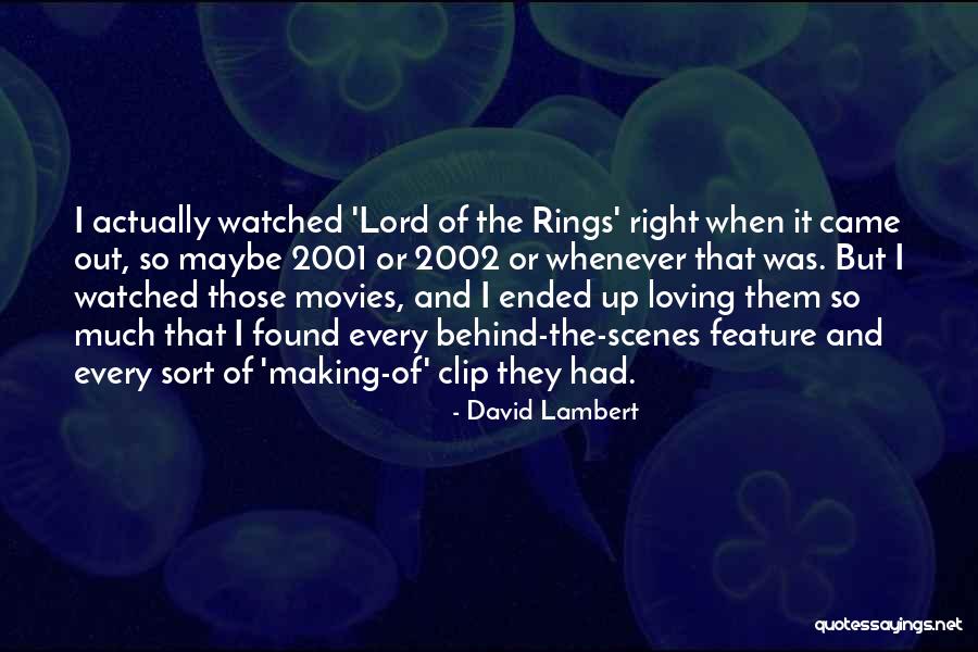 2002 Quotes By David Lambert 2002 Quotes By David Lambert
