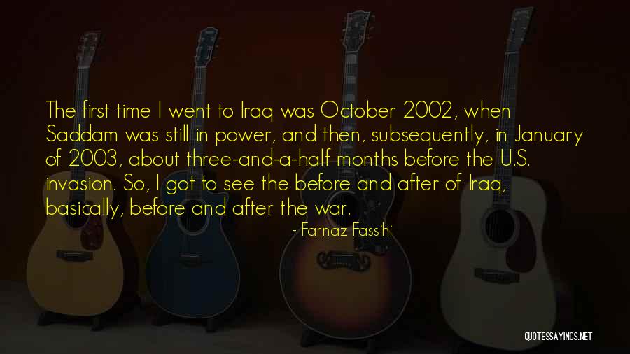 2002 Quotes By Farnaz Fassihi 2002 Quotes By Farnaz Fassihi