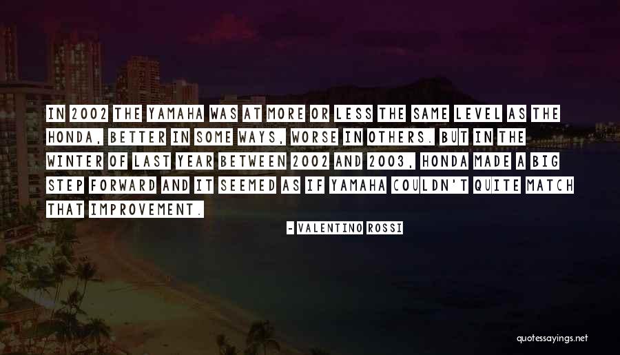 2002 Quotes By Valentino Rossi 2002 Quotes By Valentino Rossi