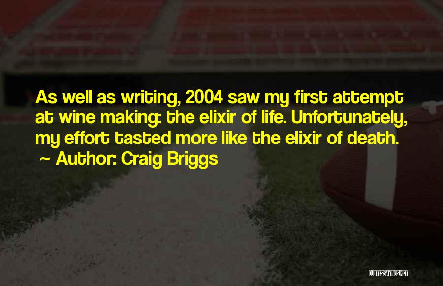 2004 Quotes By Craig Briggs