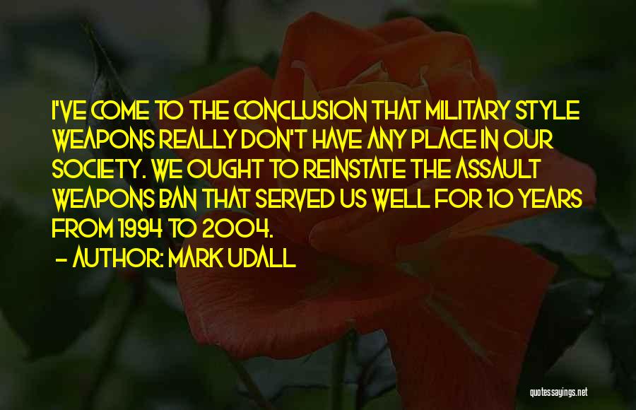 2004 Quotes By Mark Udall