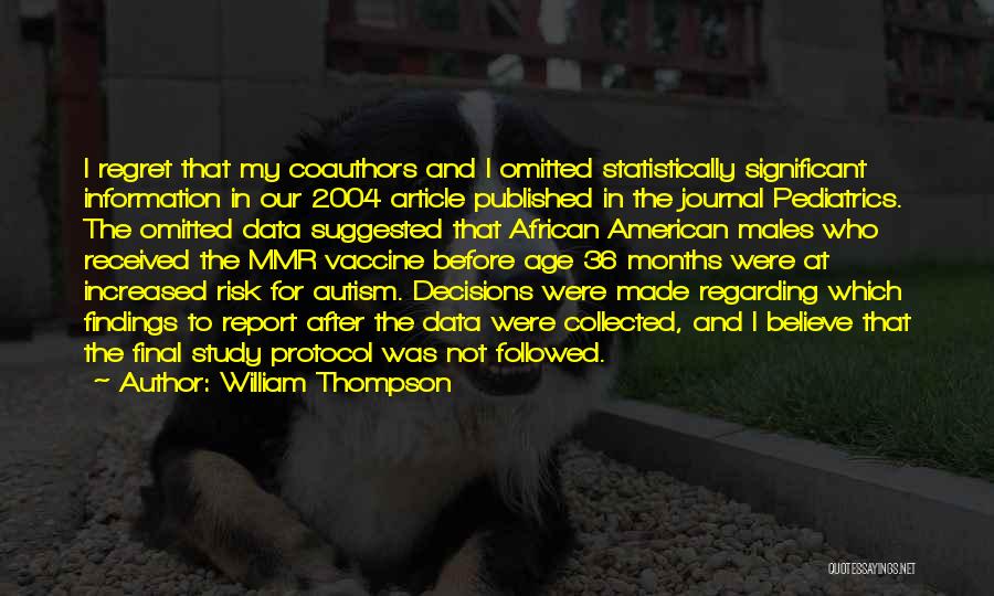 2004 Quotes By William Thompson