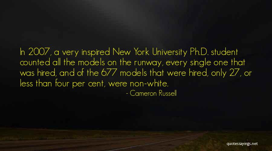 2007 The Quotes By Cameron Russell 2007 The Quotes By Cameron Russell