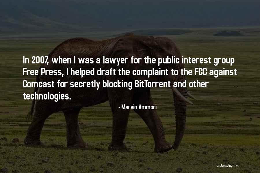 2007 The Quotes By Marvin Ammori 2007 The Quotes By Marvin Ammori