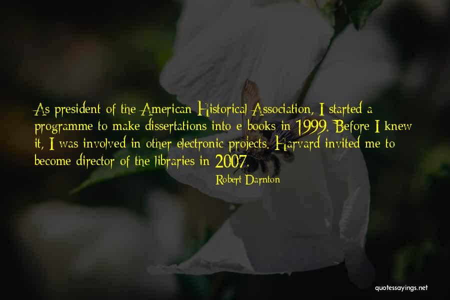 2007 The Quotes By Robert Darnton 2007 The Quotes By Robert Darnton