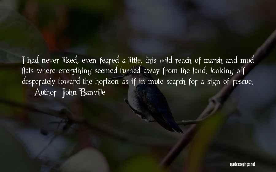 John Banville Quotes: I Had Never Liked, Even Feared A Little, This Wild Reach Of Marsh And Mud Flats Where Everything Seemed Turned