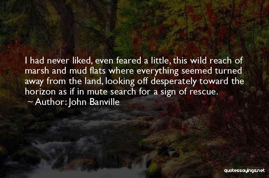 John Banville Quotes: I Had Never Liked, Even Feared A Little, This Wild Reach Of Marsh And Mud Flats Where Everything Seemed Turned