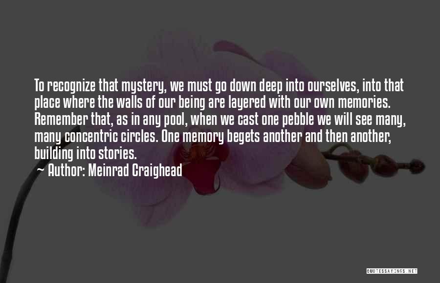 Meinrad Craighead Quotes: To Recognize That Mystery, We Must Go Down Deep Into Ourselves, Into That Place Where The Walls Of Our Being