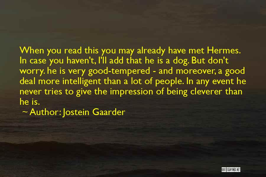 200m To Feet Quotes By Jostein Gaarder