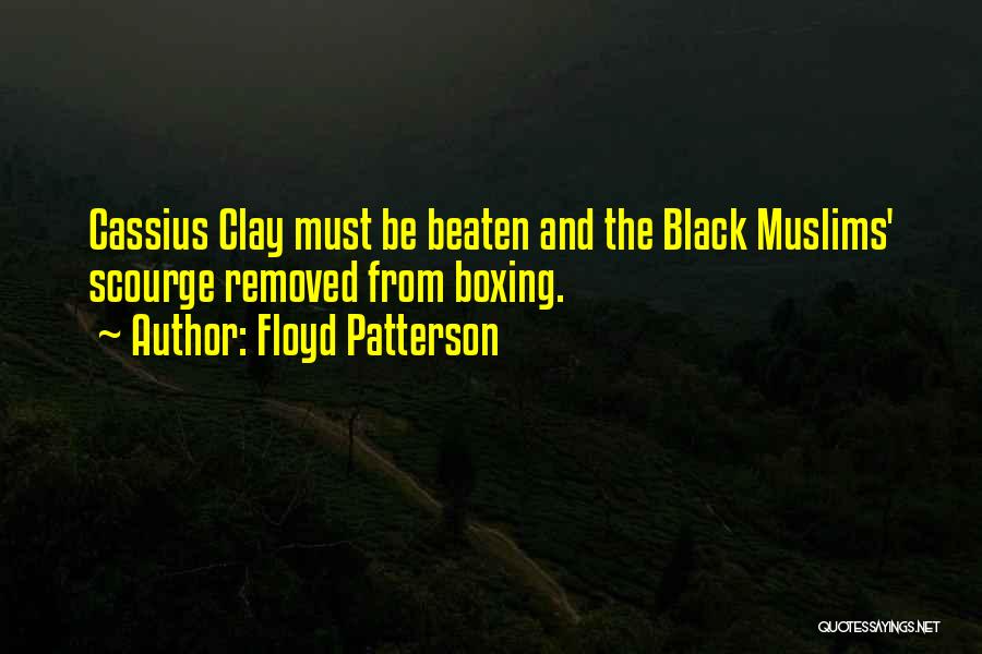 Floyd Patterson Quotes: Cassius Clay Must Be Beaten And The Black Muslims' Scourge Removed From Boxing.