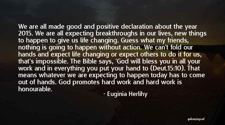 2015 Quotes By Euginia Herlihy