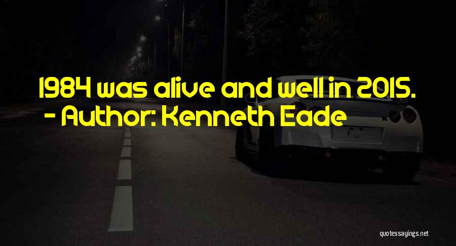 2015 Quotes By Kenneth Eade