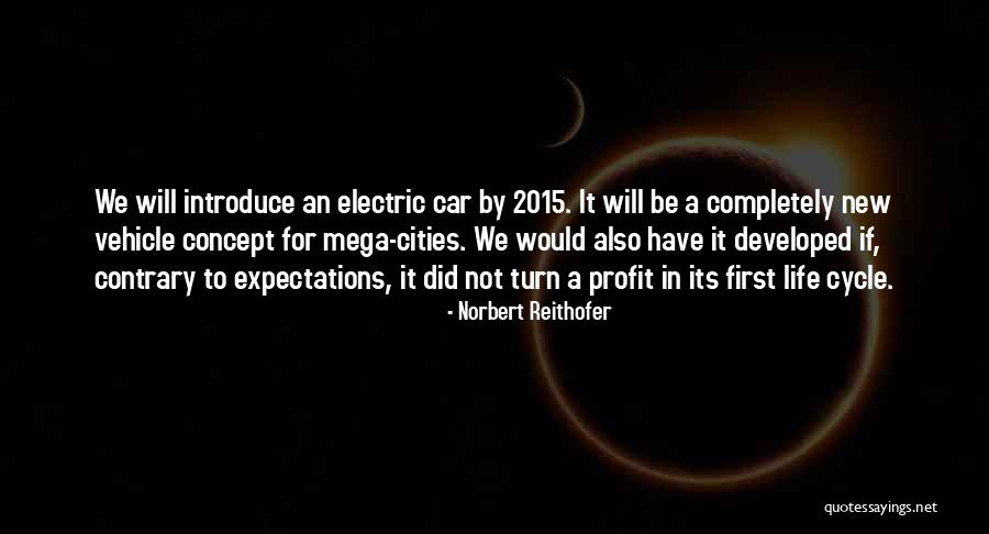 2015 Quotes By Norbert Reithofer