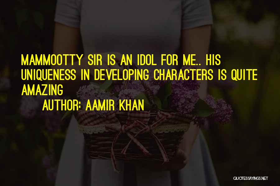 Aamir Khan Quotes: Mammootty Sir Is An Idol For Me.. His Uniqueness In Developing Characters Is Quite Amazing