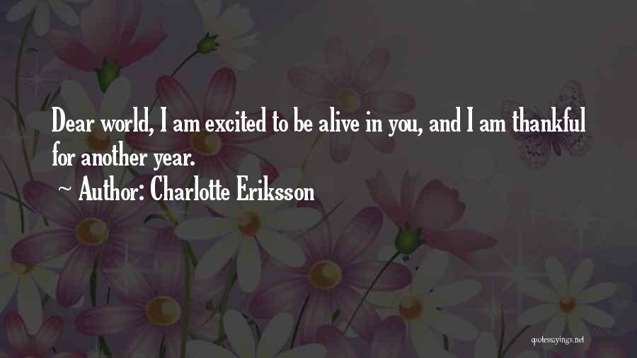 2016 To 2017 Quotes By Charlotte Eriksson