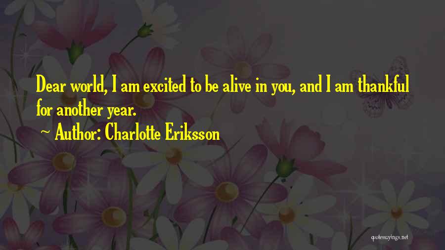 2017 Quotes By Charlotte Eriksson