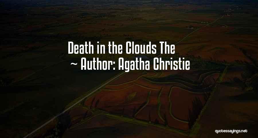 Agatha Christie Quotes: Death In The Clouds The