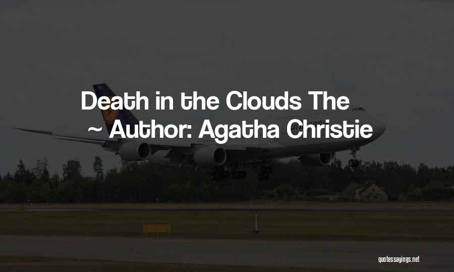 Agatha Christie Quotes: Death In The Clouds The