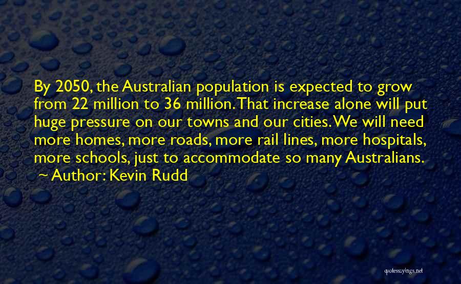 2050 Quotes By Kevin Rudd