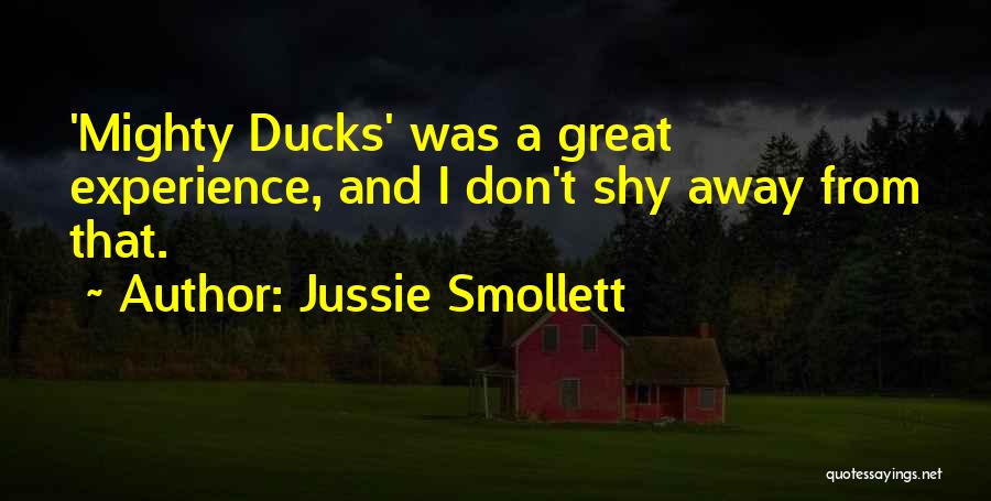 Jussie Smollett Quotes: 'mighty Ducks' Was A Great Experience, And I Don't Shy Away From That.