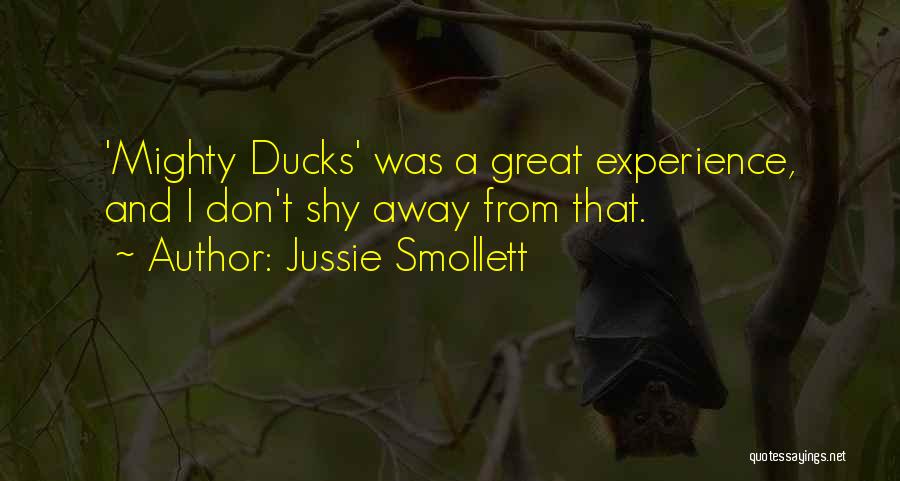 Jussie Smollett Quotes: 'mighty Ducks' Was A Great Experience, And I Don't Shy Away From That.