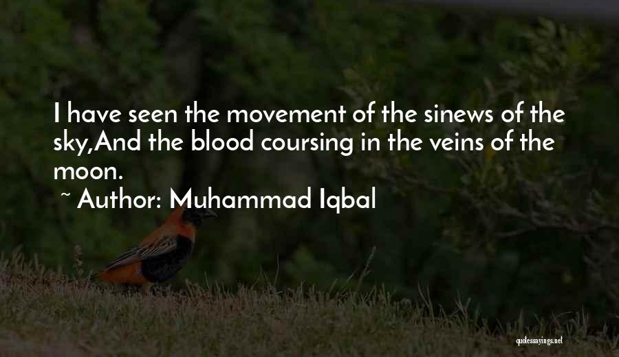 Muhammad Iqbal Quotes: I Have Seen The Movement Of The Sinews Of The Sky,and The Blood Coursing In The Veins Of The Moon.