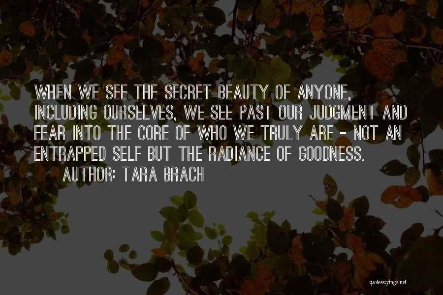 Tara Brach Quotes: When We See The Secret Beauty Of Anyone, Including Ourselves, We See Past Our Judgment And Fear Into The Core