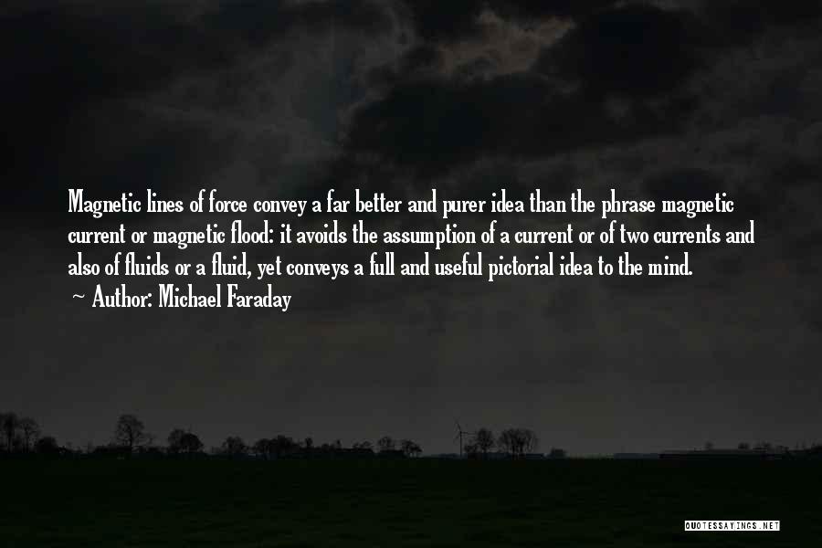 Michael Faraday Quotes: Magnetic Lines Of Force Convey A Far Better And Purer Idea Than The Phrase Magnetic Current Or Magnetic Flood: It