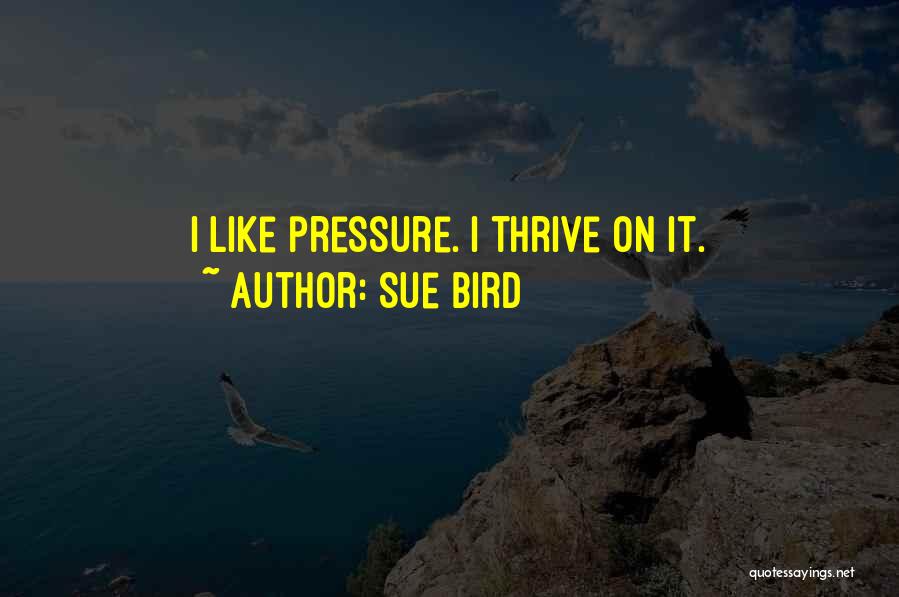 Sue Bird Quotes: I Like Pressure. I Thrive On It.