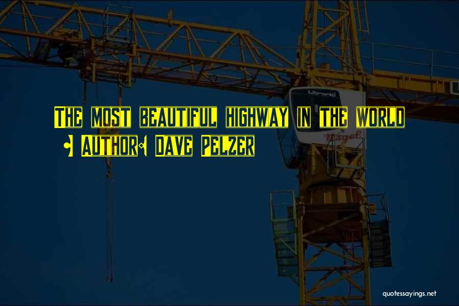 Dave Pelzer Quotes: The Most Beautiful Highway In The World