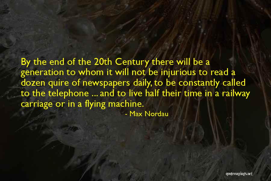 20th Century Quotes By Max Nordau