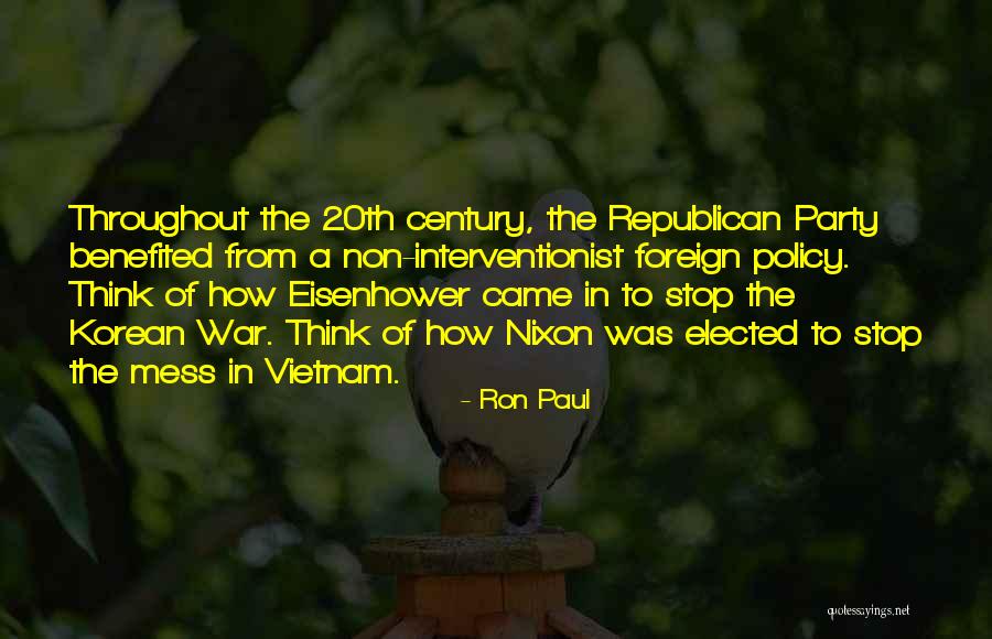 20th Century Quotes By Ron Paul